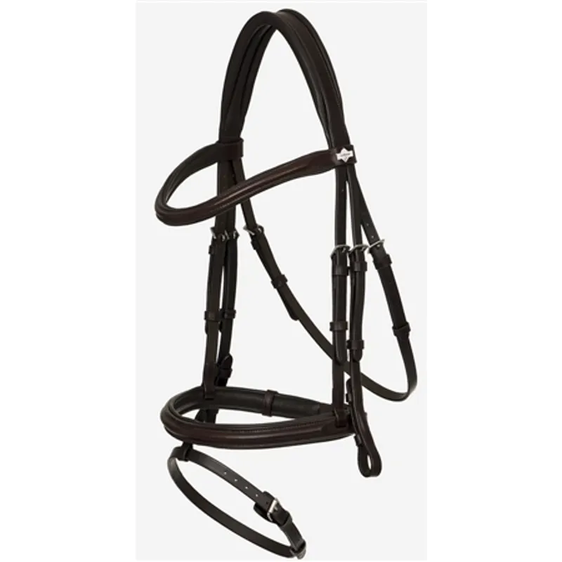 Le Mieux Arika Flash Bridle Brown/Silver